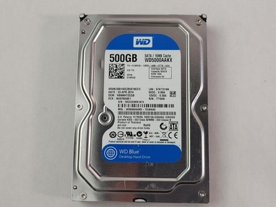 Western Digital WD Blue WD5000AAKX 500 GB SATA III 3.5 in Hard Drive