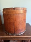 Antique Firkin Maple Sugar Bucket -Large- No Handle Or Lid — photo 4