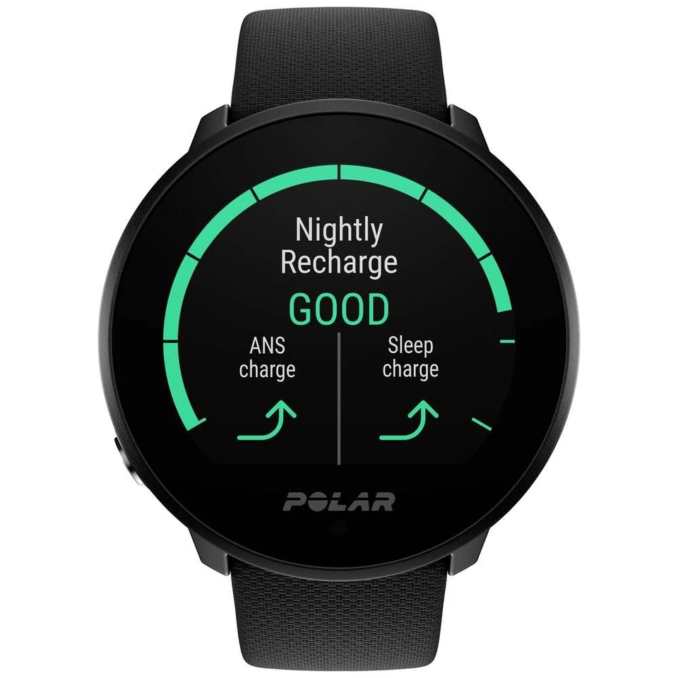 Polar Unite Pulsuhr mit integriertem Sensor 43 mm Uni Schwarz - Bild 2 von 4