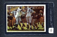 1966 Philadelphia #91 Packers Play (Deacon Jones)   Ex+   (Flat Rate Ship)