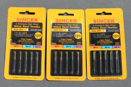 Singer Ball Point Sewing Machine Singer 2045 Premium Ball Point 80/11 90/14 100/16 Sewing Machine ...