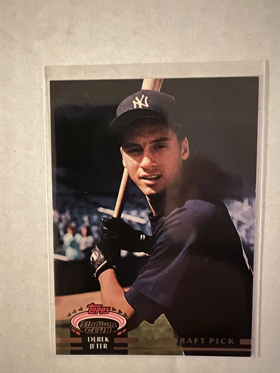 1992-93 Topps Stadium Club Jack Murphy Stadium - Derek Jeter #117