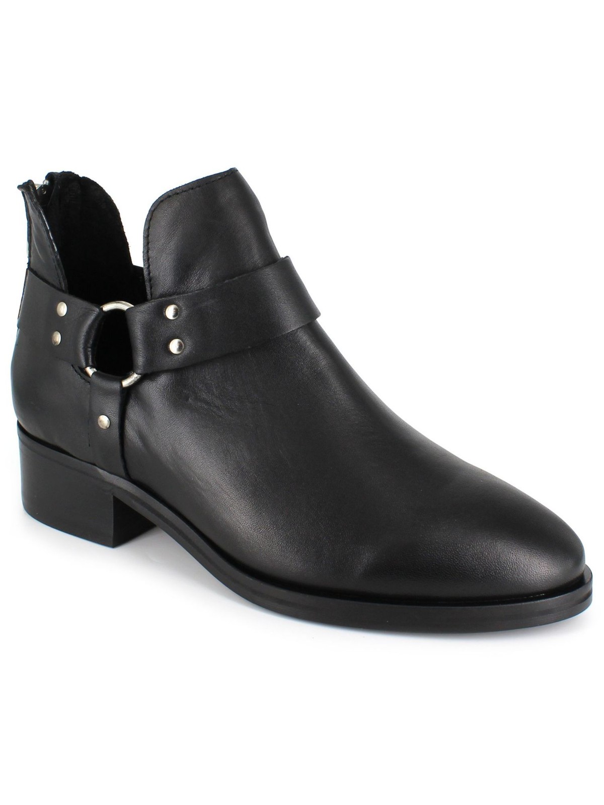 Женские черные ботильоны Garnie из миндальной кожи с уплотнительным кольцом ARTISAN BY ZIGI 7.5