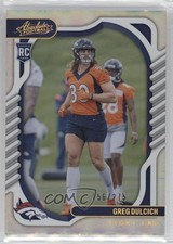 2022 Panini Absolute Rookies Spectrum 156/275 Greg Dulcich #163 tj1