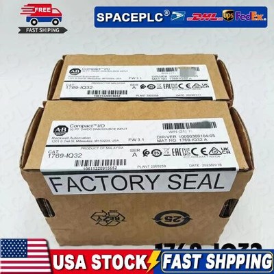 1PCS NEW Allen Bradley 1769-IQ32 SER A CompactLogix 24VDC Input Module Fast Ship