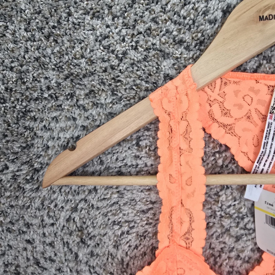 Женский бюстгальтер Intimate Free People средний оранжевый кружевной галлон спортивная спина - Изображение 3 из 4