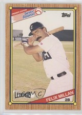 1989 Topps Senior Professional Baseball Association Box Set Felix Millan #85 0q3