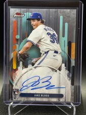 Jake Bloss 2025 Topps Finest Autograph #FA-JBL (RC) - Toronto Blue Jays