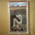 PSA 10 SHOHEI OHTANI 2018 Topps Chrome SEPIA REFRACTOR Pitching RC GEM MINT