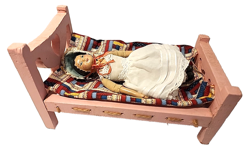 Hitty Rope Bed Gail Wilson Early American complete Kit Artisan Bedding ...
