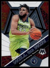 2019-20 Panini Mosaic #2 Karl-Anthony Towns Will to Win