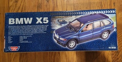 1:18 SCALE DIECAST MOTORMAX BMW X5 BURGANDY METALLIC #73105 | eBay