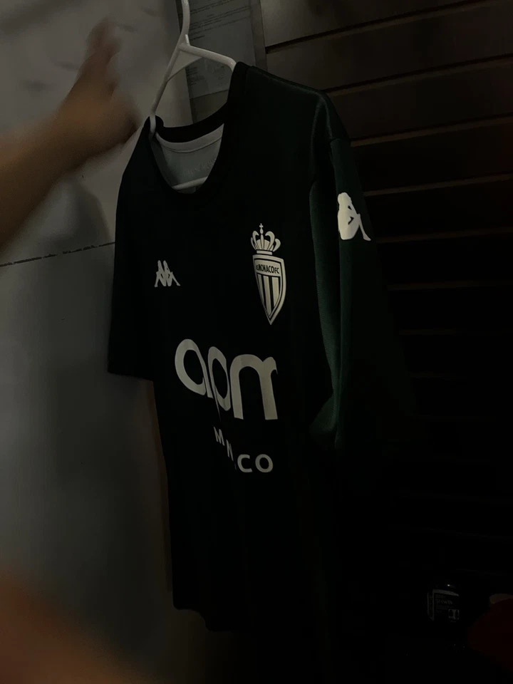 CAMISETA DE VISITANTE KAPPA AS MONACO 2024-2025 Foto 2 de 3