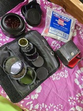 Camera Filter Accessory Lot Zeikos 52mm 37mm HDX Vintage Case Fotodiox ES-62