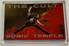 The Cult, English Rock Band, Sonic Temple, Album Cover, fridge magnet