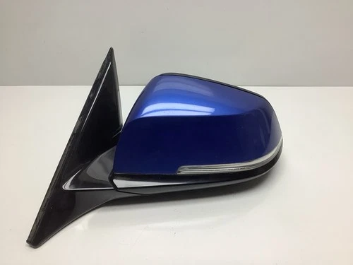 BMW 4 SERIES F32 F33 F36 PASSENGER LEFT MIRROR POWER FOLDING M SPORT BLUE B45