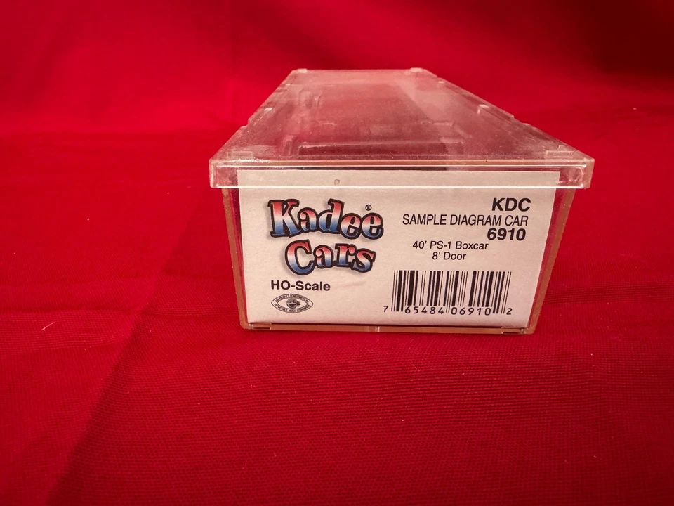 Escala HO Kadee 6910 Kadee Diagrama de Muestra Oficial 40' PS-1 Boxcar NUEVO Foto 2 de 2