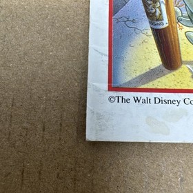 Chip N Dale Rescue Rangers Nintendo NES Manual de instrucciones Folleto solamente