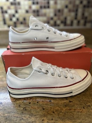 Converse Women s Size 7.5/Men s Size 5.5 Chuck Taylor Low 70 s OX White