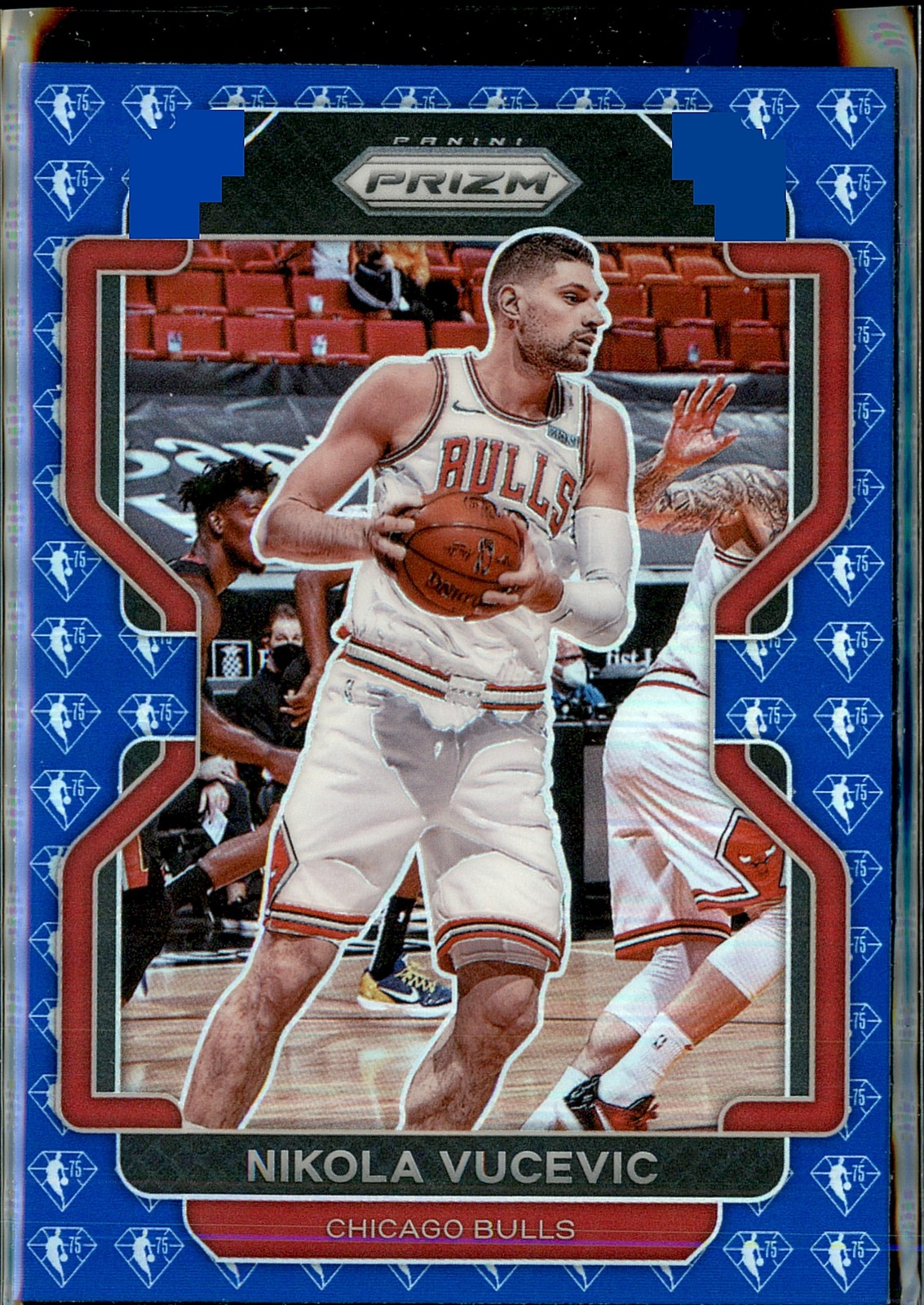 2021-22 Panini Prizm #100 Nikola Vucevic NBA 75th Anniversary
