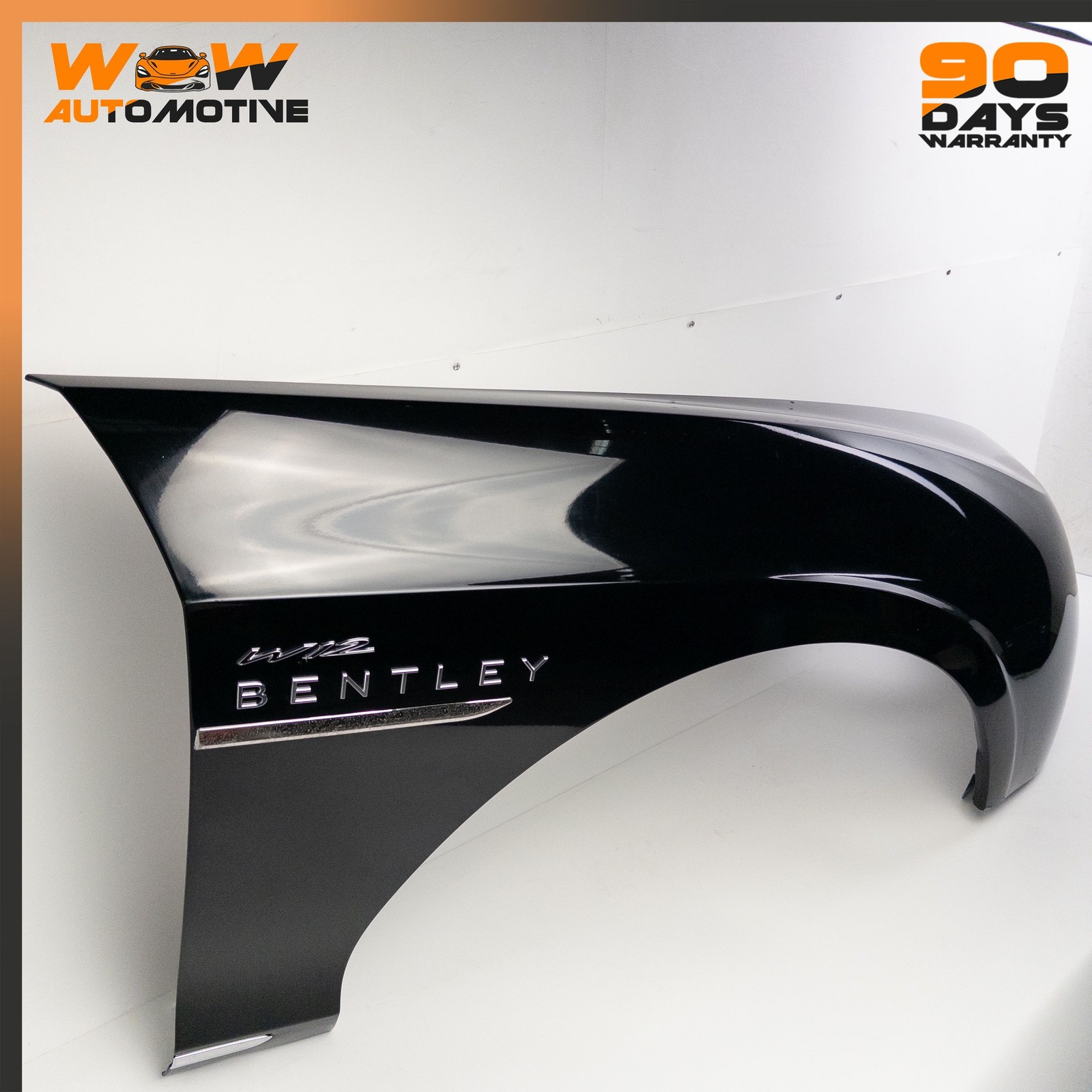 12-17 BENTLEY CONTINENTAL GT GTC FRONT RIGHT PASSENGER SIDE FENDER BLACK OEM