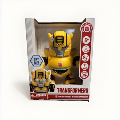 Transformers Dancing Bumblebee Action Figure With Lights And Sound NEW