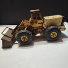 VINTAGE MIGHTY TONKA FRONT END LOADER PRESSED STEEL Xmb 975 For Parts Or Repairs