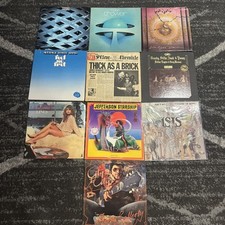 Rock 10 Vinyl Record LP Lot The Who Jefferson Starship Jethro Tull Crosby Stills