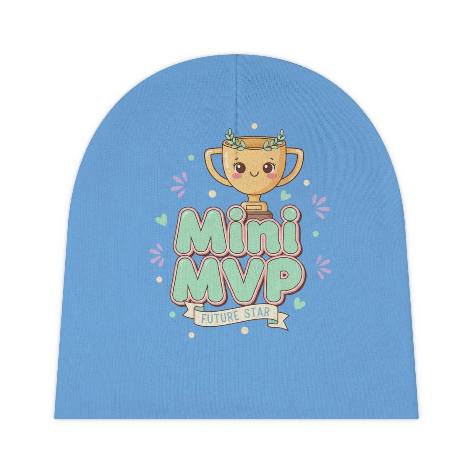 Mini MVP Trophy Baby Beanie | Cute 'Future Star' Toddler Headwear