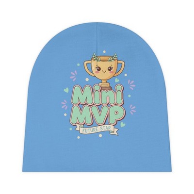 Mini MVP Trophy Baby Beanie | Cute 'Future Star' Toddler Headwear