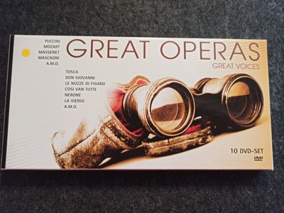 Great Operas - Great Voices (10 DVD Box - Disc Nr.8 fehlt !) guter Zustand !