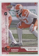 2018 Upper Deck CFL Red 20/150 Antonio Johnson #189 o1h