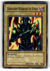 Unknown Warrior of Fiend SDK-017 Common Unlimited Edition Starter Deck: Kaiba