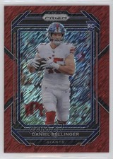 2022 Panini Prizm Rookies Red Shimmer Prizm 16/35 Daniel Bellinger #364 0sd5