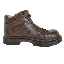 Dr. Martens Brown Leather Lace Up 8-Eye Boots Casual Rugged Shoes Men s Sz 10 M