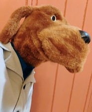 MCGRUFF THE CRIME Vintage Dog full body hand puppet great condition  186