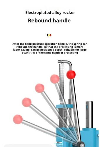 Type 16, Type 32 Manual Press, Small Hand Press Cutting Hole Pressure Riveting - Picture 8 of 22