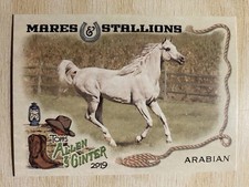 2019 Topps Allen & Ginter - Mares & Stallions #MS-1 Arabian Horse