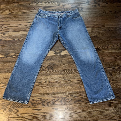 Tommy Hilfiger Medium Wash Denim Jeans Men's 40x32 - Picture 3 of 12
