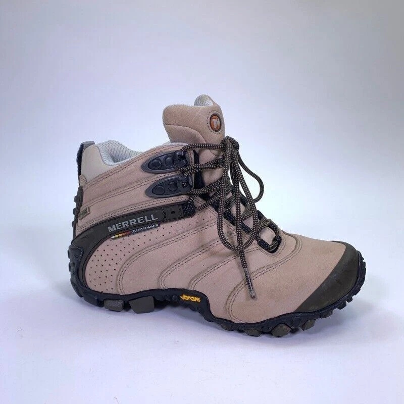 merrell chameleon ii hiking trekking mid top lace up boots
