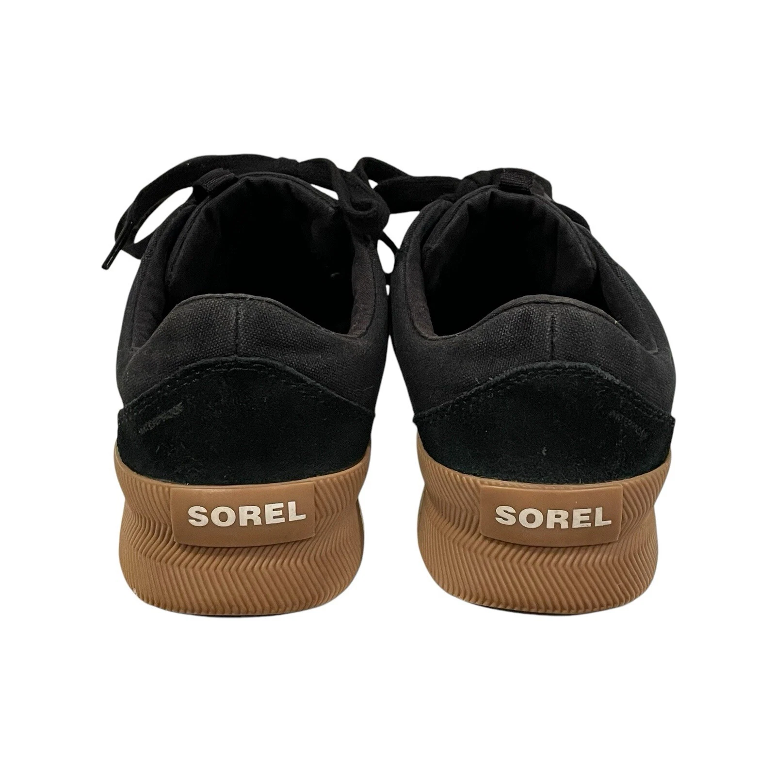 sorel out n about waterproof canvas suede lace up low top shoes