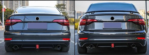 Gull Rear Tail Trunk Spoiler Wing Lip Trim For Volkswagen Jetta Mk7 Glossy black - Bild 6 von 12
