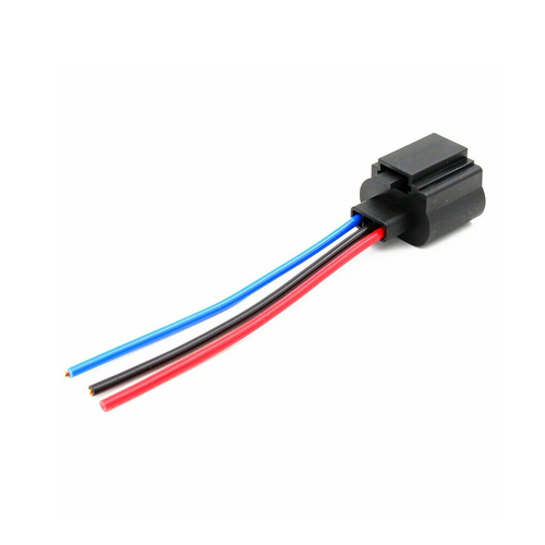 H13 9008 Female Socket Headlight Socket LED Plug Wire Harness Adapter Connector - Picture 5 of 12