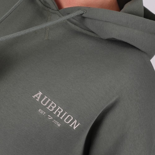 Shires Aubrion Serene Hoodie Green; Relaxed Fit, Drawcord, Kangaroo Pocket - Picture 6 of 10