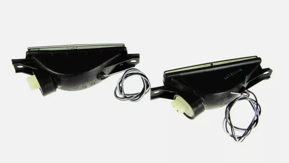 BMW 3 E30 88-91 LUZ INTERMITENTE EN PARACHOQUES CRISTAL HUMO LENTE SINTONIZACIÓN PAR Foto 3 de 4