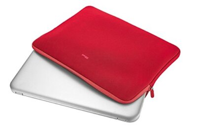 Trust Primo Soft Laptop Sleeve 17,3 Zoll weiche Schutzhülle (für Notebooks mit B