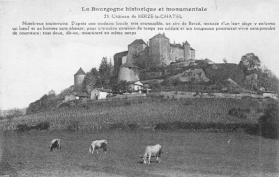 BERZE-le-CHATEL - the castle