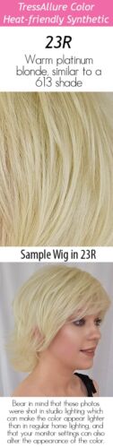 Peluca Pixie de corte corto de TRESSALLURE, *TODOS LOS COLORES* ¡Amigable con el calor! Gorra de trama, NUEVA - Imagen 15 de 30