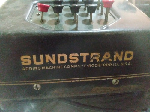 Sundstrand Adding Machine 7020-52 - Picture 3 of 4