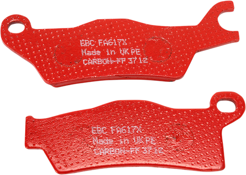 EBC FA617X BRAKE PAD ORGANIC FA617X - Foto 2 di 2